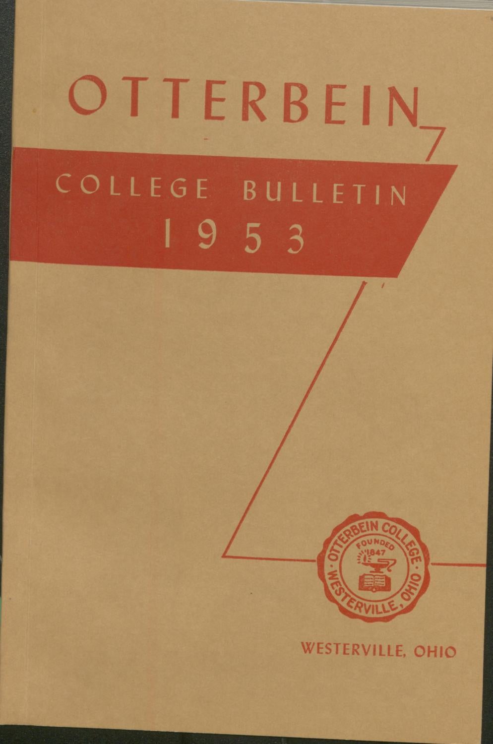 1953 Otterbein Bulletin Otterbein University Issuu