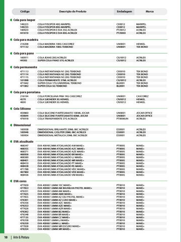 灯饰目录 德文 Produtos - Jandaia Atacado 德文 Papelaria Ed 1 - OK 第 10 页