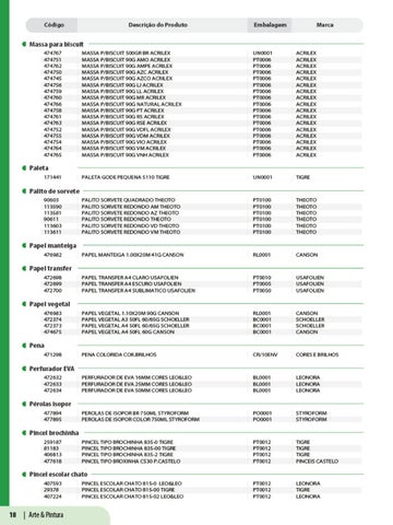 灯饰目录 德文 Produtos - Jandaia Atacado 德文 Papelaria Ed 1 - OK 第 18 页