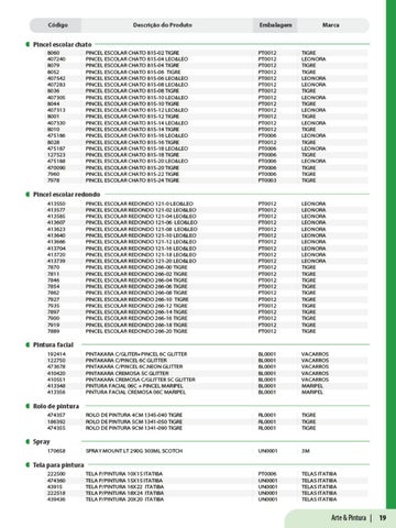 灯饰目录 德文 Produtos - Jandaia Atacado 德文 Papelaria Ed 1 - OK 第 19 页