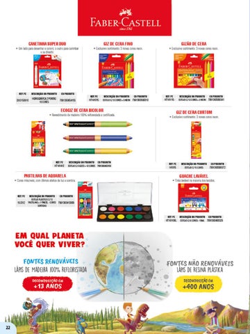 灯饰目录 德文 Produtos - Jandaia Atacado 德文 Papelaria Ed 1 - OK 第 22 页
