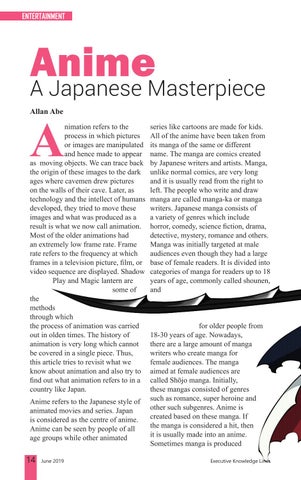 Executive Knowledge Lines June 2019 第 14 页