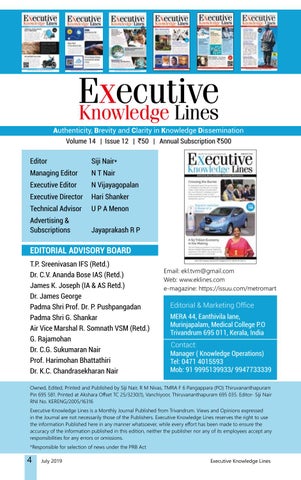 Executive Knowledge Lines July 2019 第 4 页