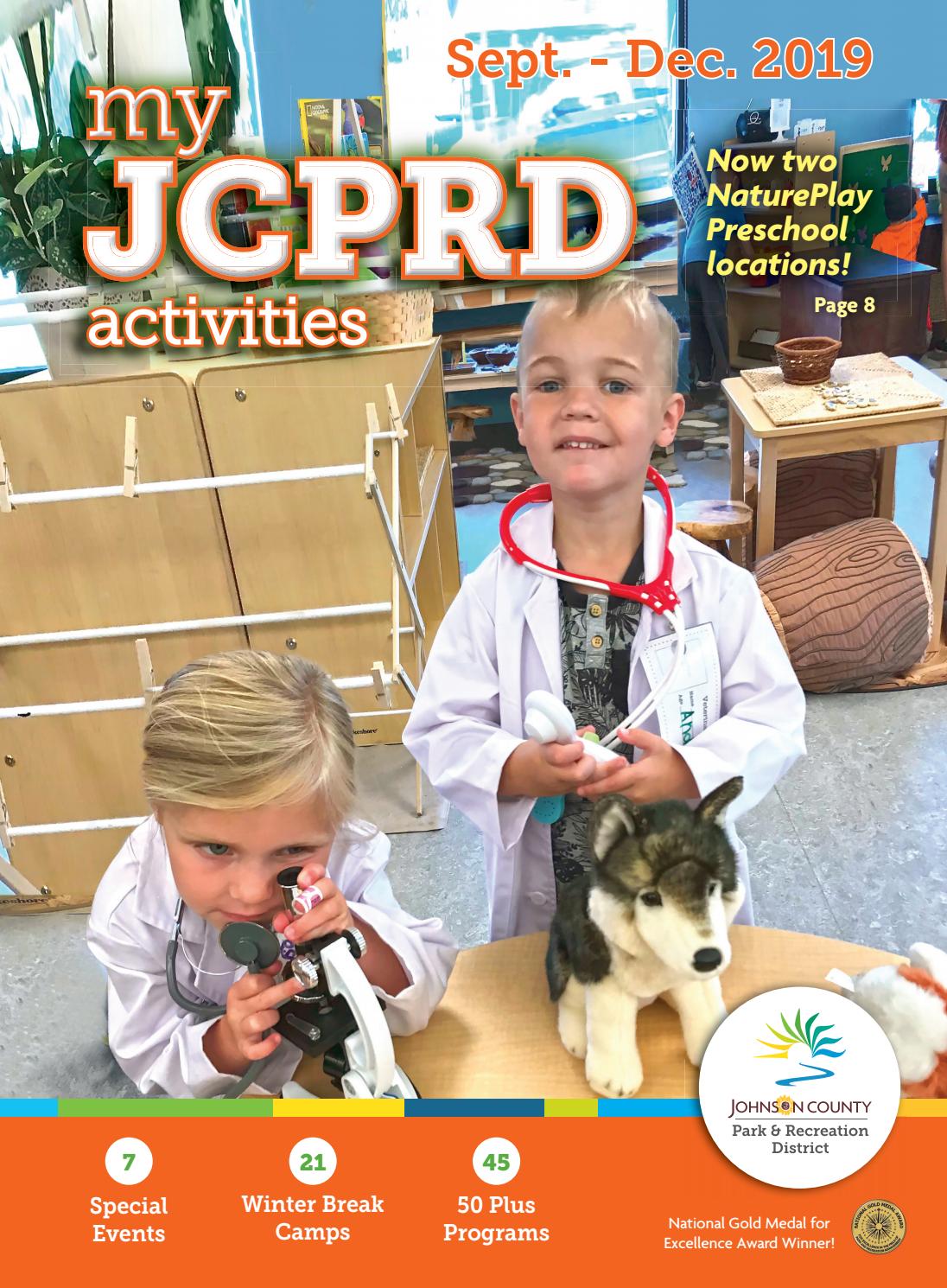 MyJCPRD Catalog September December 2019 by JCPRD / Johnson County