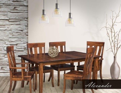 Amish Furniture Showcase Artisan Chairs 家具目录 第 19 页