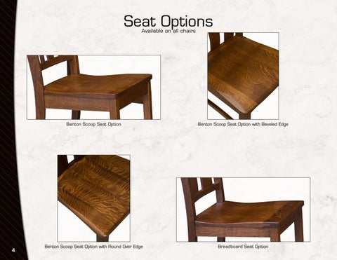 Amish Furniture Showcase Artisan Chairs 家具目录 第 4 页