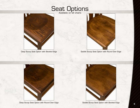 Amish Furniture Showcase Artisan Chairs 家具目录 第 5 页