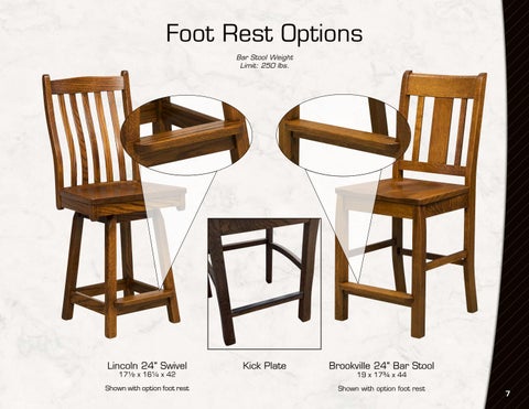 Amish Furniture Showcase Artisan Chairs 家具目录 第 7 页