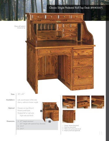 Amish Furniture Showcase 家具目录 · River Woodworking 第 11 页