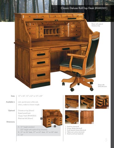 Amish Furniture Showcase 家具目录 · River Woodworking 第 5 页