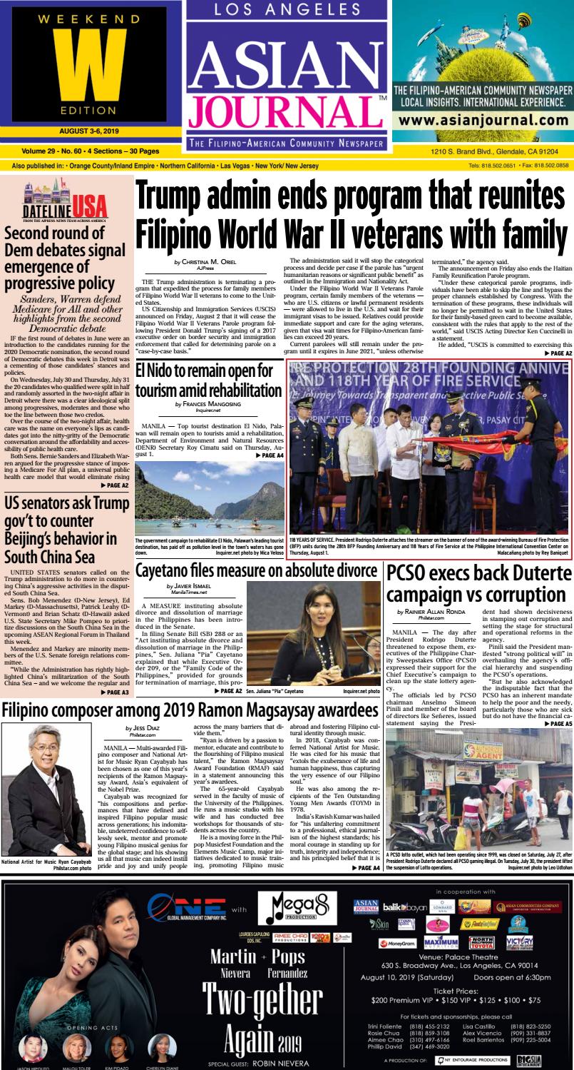 080319 Los Angeles Weekend Edition By Asian Journal Community