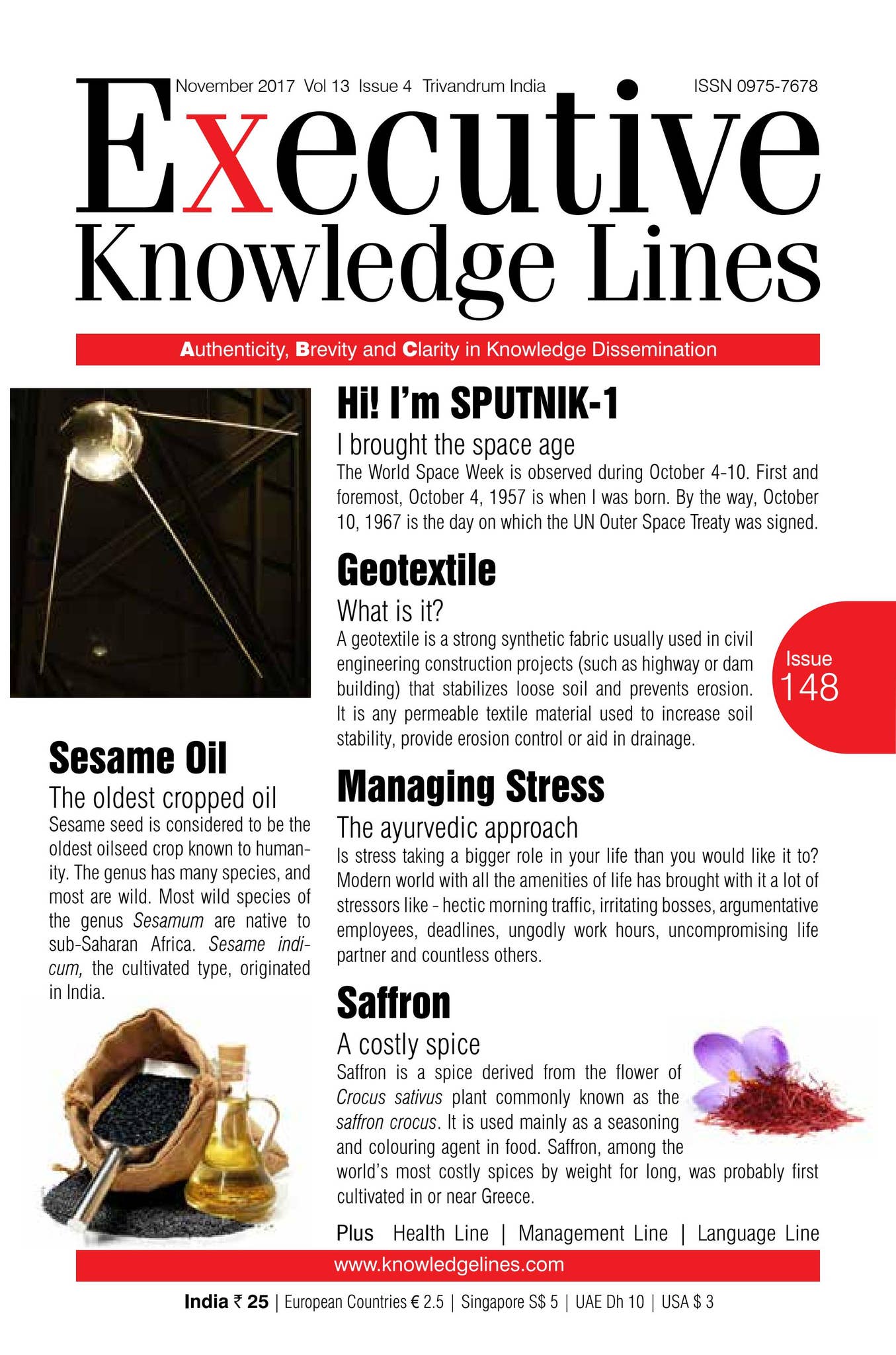 Executive Knowledge Lines - November 2017 by Metro MEDIA - Issuu