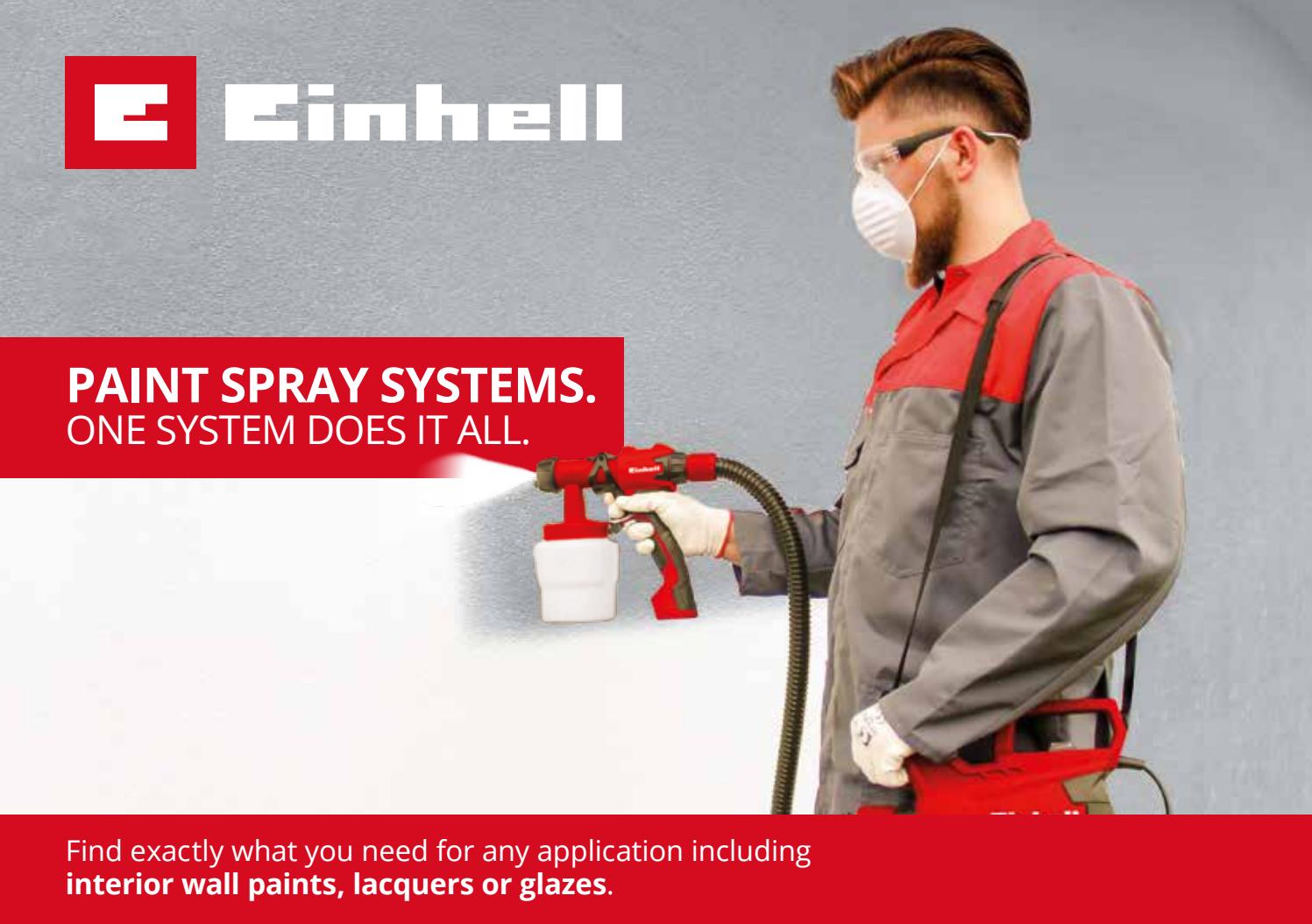 Einhell Paint Spray Systems by Einhell Germany AG Issuu