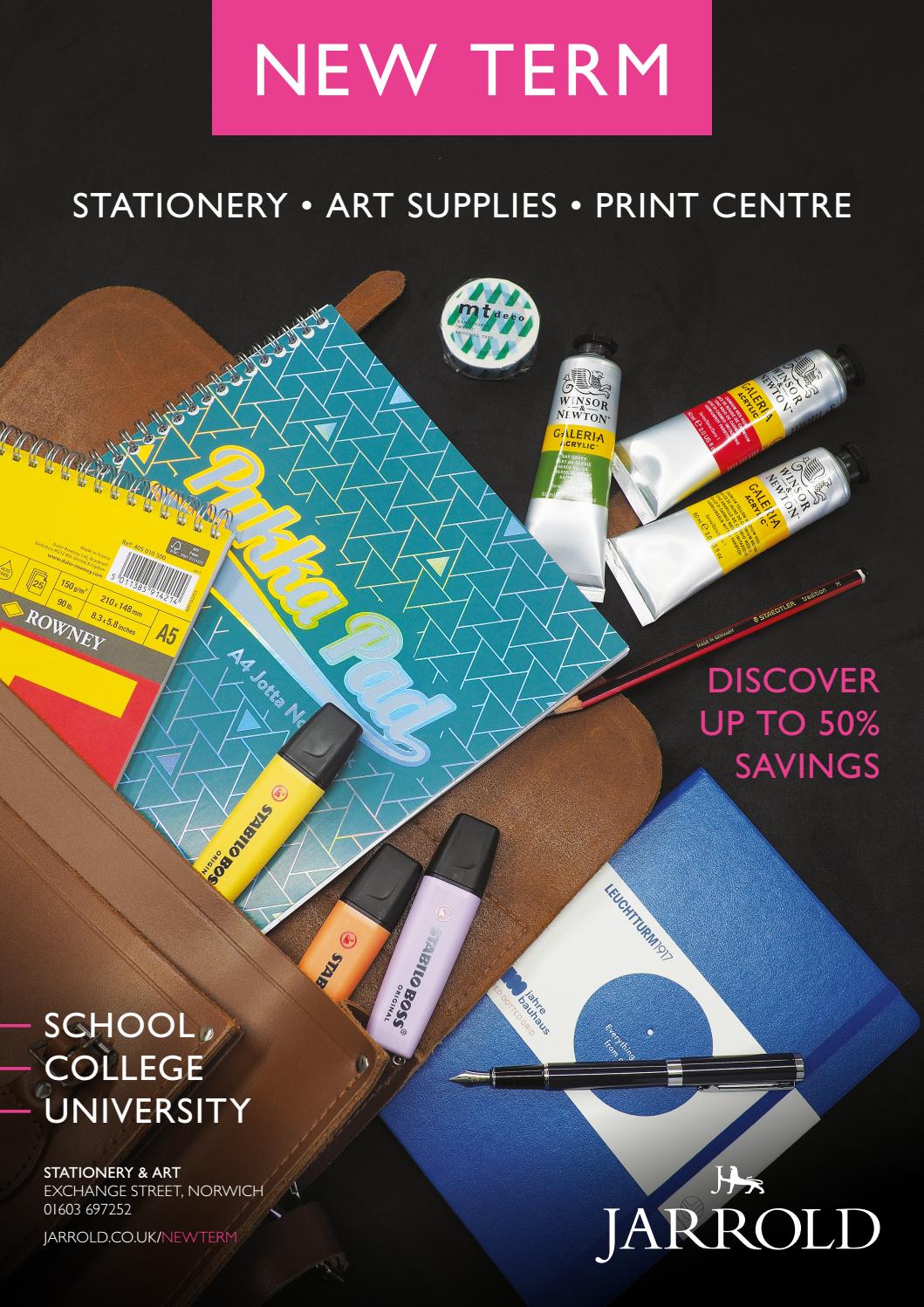 JARROLD Stationery & Art New Term Offers by Jarrolds Issuu