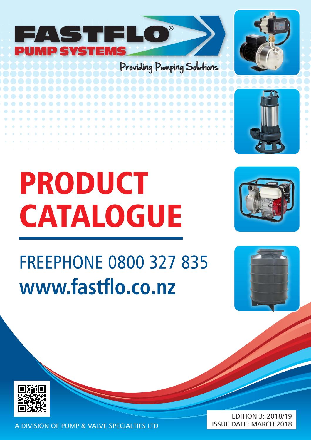 Fastflo Pump Systems Product Catalogue By Websites Made Easy Issuu