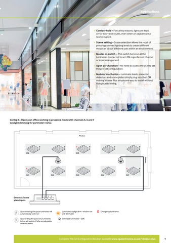 MicroGraphix Design Services Ltd. CP Electronics - Vitesse Plus 灯饰 Control 手册 期 3.4 第 9 页