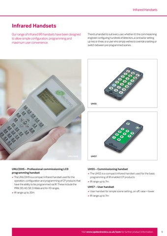 CP Electronics - OEM 灯饰 Controls 手册 期 5.2 第 9 页