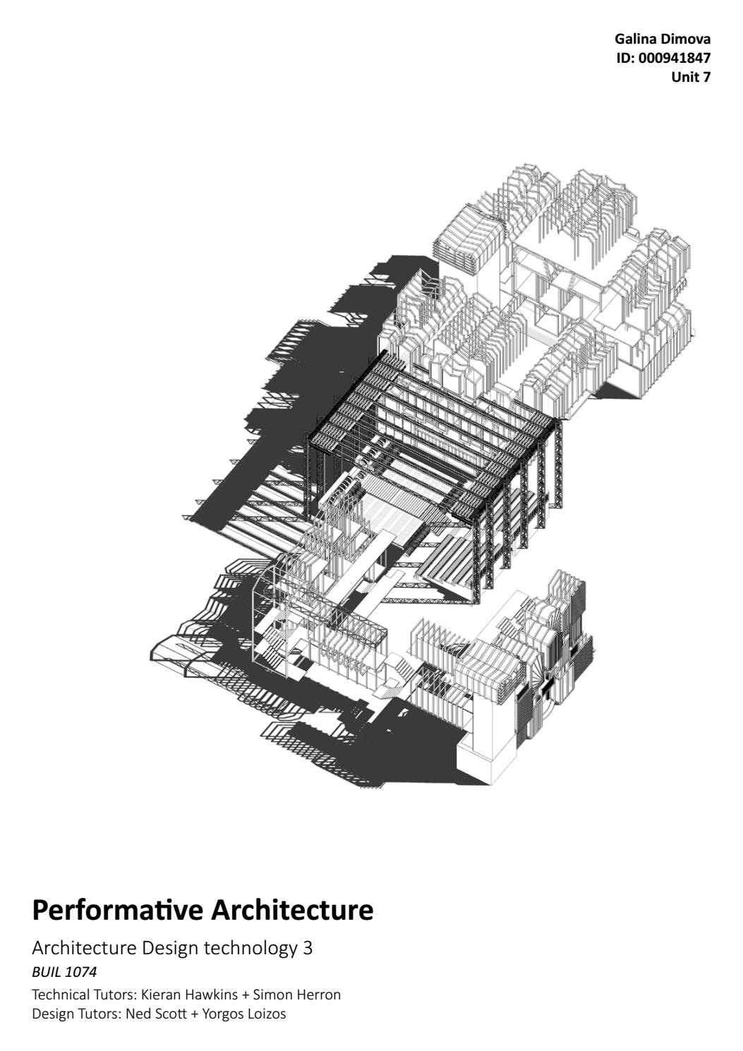 Performative Architecture Technical Dissertation by Galina Dimova Issuu
