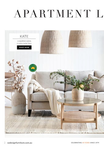 OZ Design Furniture 家具目录 · OZ DESIGN FURNITURE THE APARTMENT 沙发 第 2 页