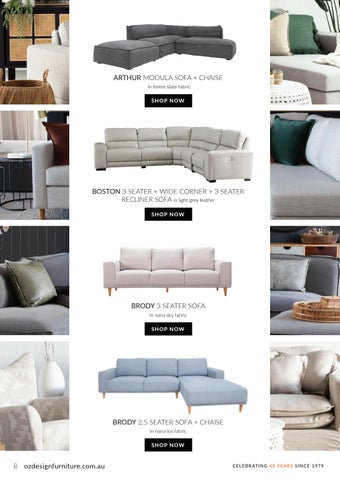 OZ Design Furniture 家具目录 · OZ DESIGN FURNITURE THE APARTMENT 沙发 第 8 页