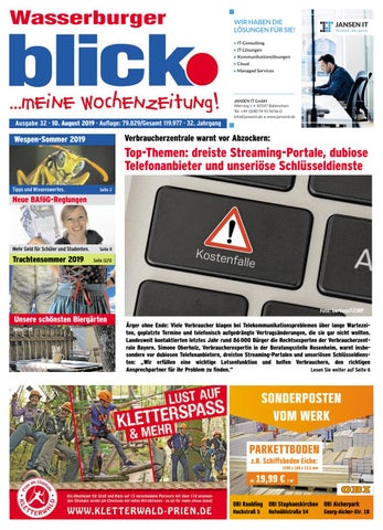 Wasserburger blick Ausgabe 32 | 2019 by Blickpunkt Verlag CHIEMSEE Bekleidung, Schuhe uvm. von Chiemsee günstig