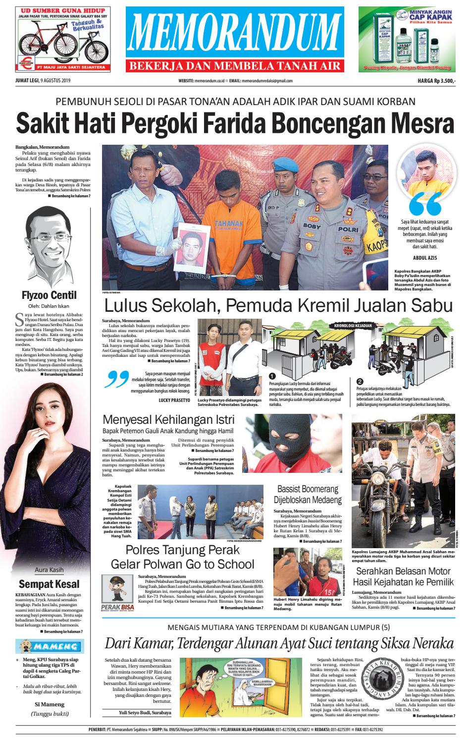 Memorandum Edisi 9 Agustus 2019 By Memorandum Issuu