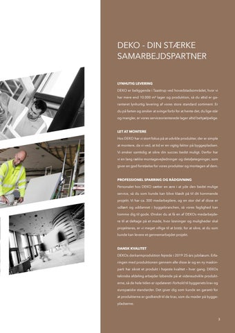 DEKO 灯饰目录 · Materialesalgsbrochure 第 3 页