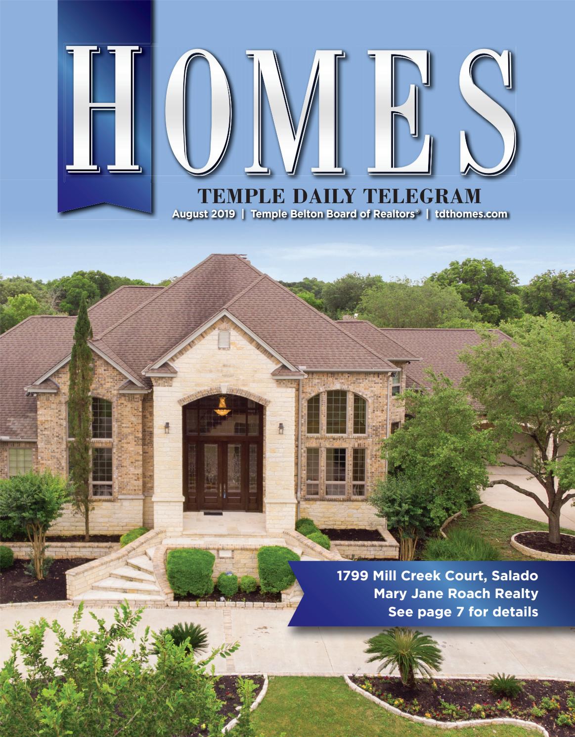 TDT Homes August 2019 by Temple Daily Telegram Issuu