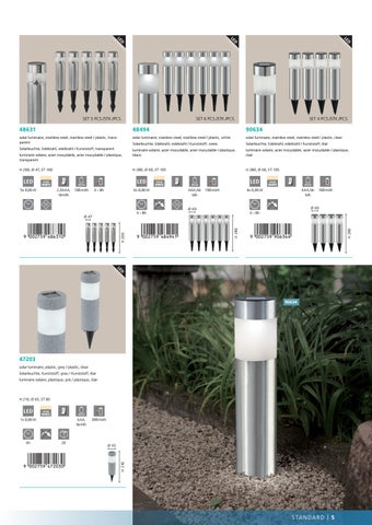 kelepur.mk 灯饰目录 · 太阳能 LUMINAIRES 第 7 页
