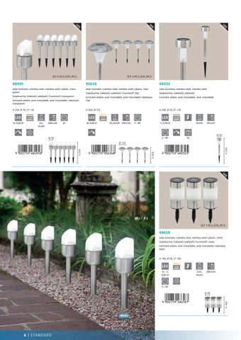 kelepur.mk 灯饰目录 · 太阳能 LUMINAIRES 第 8 页