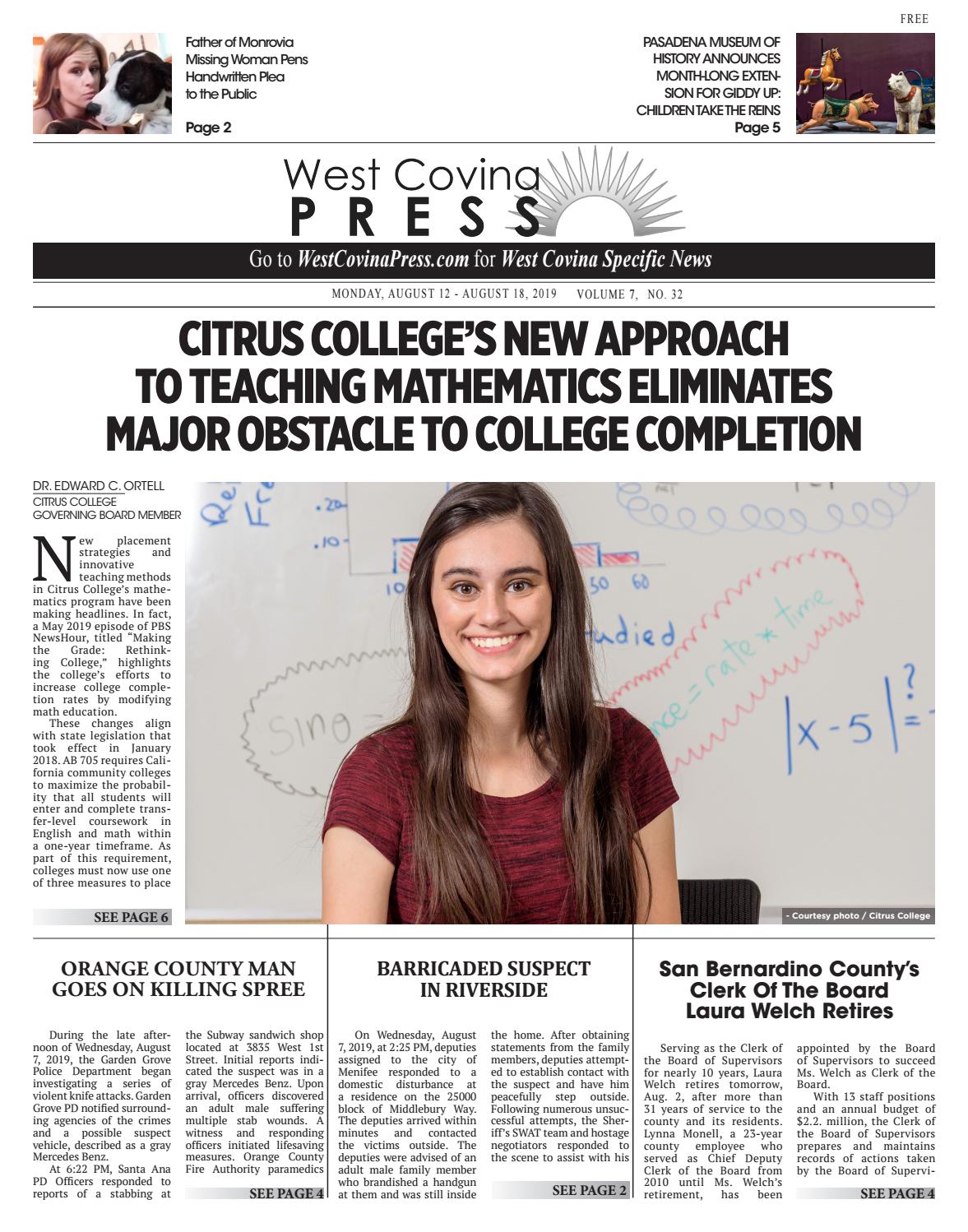 West Covina Press 08 12 2019 By Beacon Media News Issuu