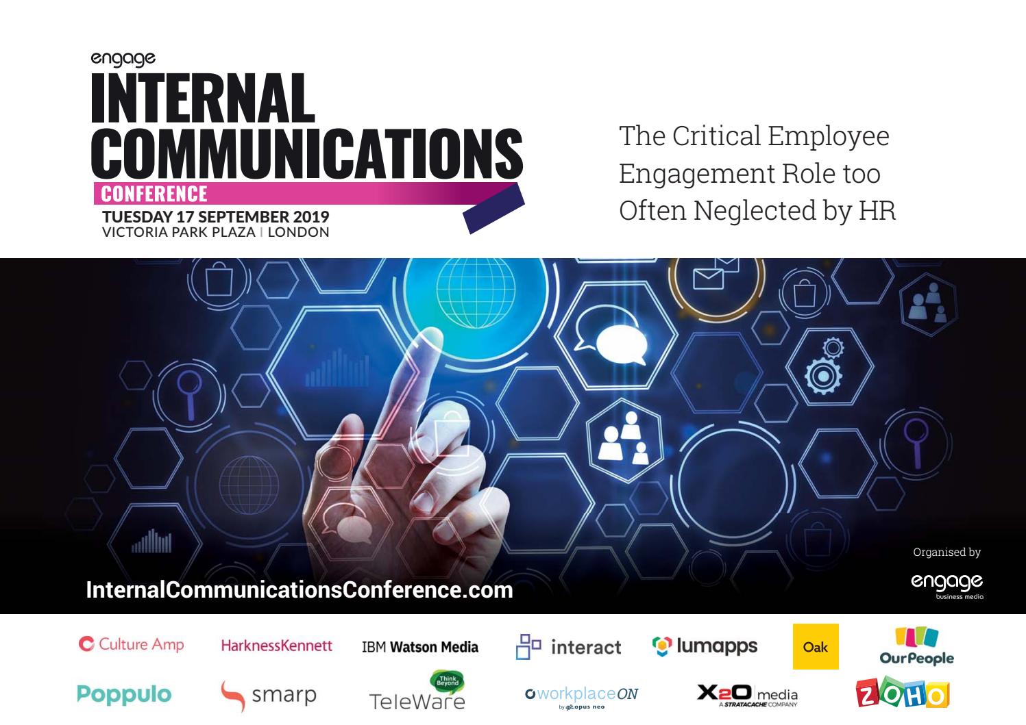 2019 Internal Communications Conference Preview Guide by Engage