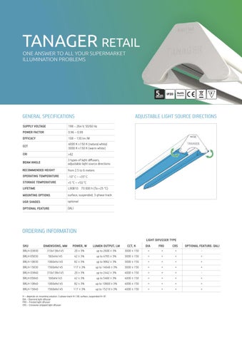 ACEC Distributors Ltd 灯饰目录 · Balt LED V2 第 15 页