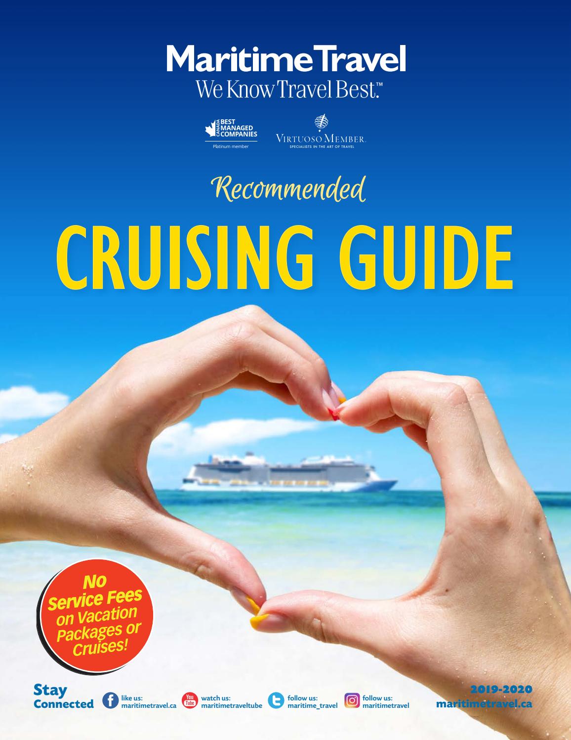 Maritime Travel Cruising Guide 2019/2020 by Maritime Travel