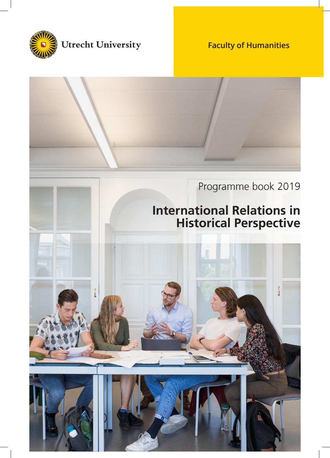 Master thesis on international relations