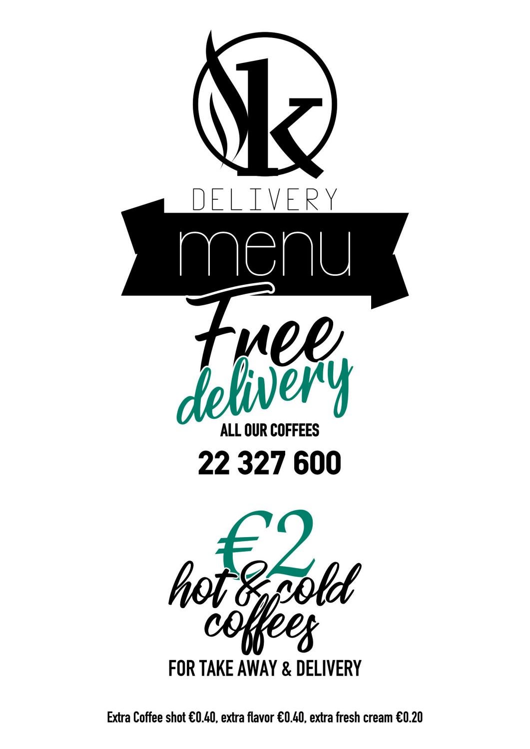 Kavva Espresso Delivery Menu 2019 by tarama designs Issuu