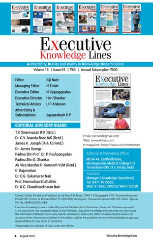 Executive Knowledge Lines-August 2019 第 4 页