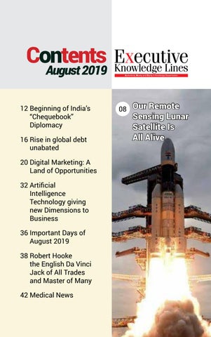 Executive Knowledge Lines-August 2019 第 6 页