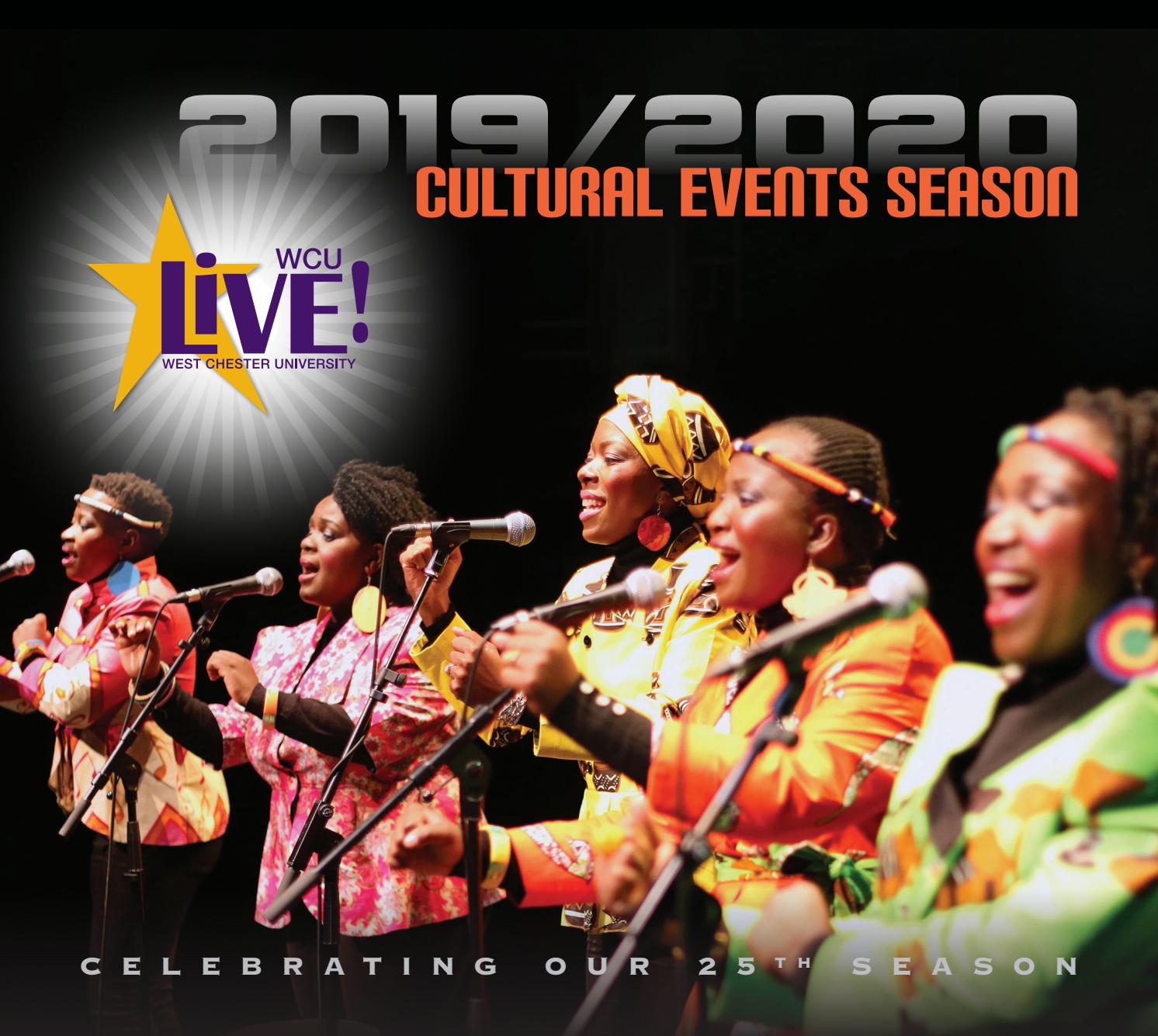 WCU Live 2019 2020 Cultural Events Calendar By West Chester University 