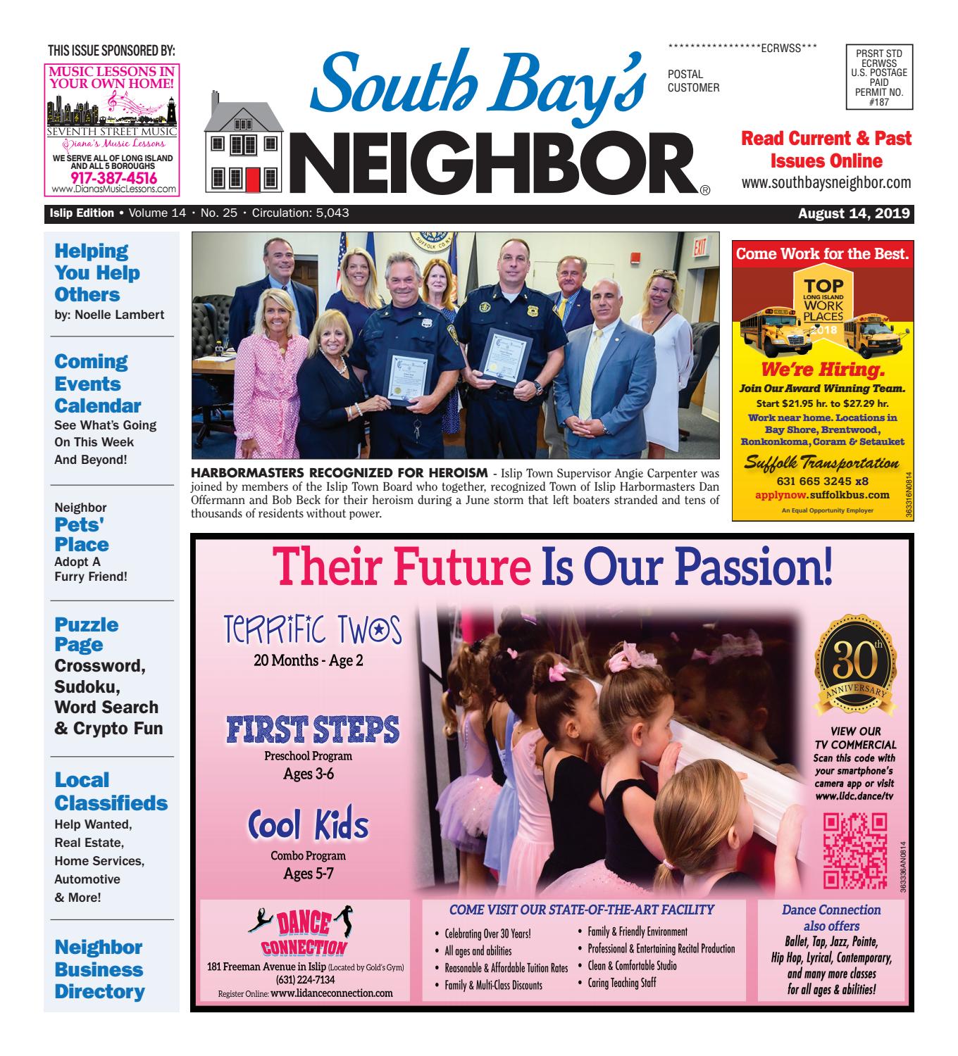 August 14 2019 Islip By South Bay S Neighbor Newspapers Issuu