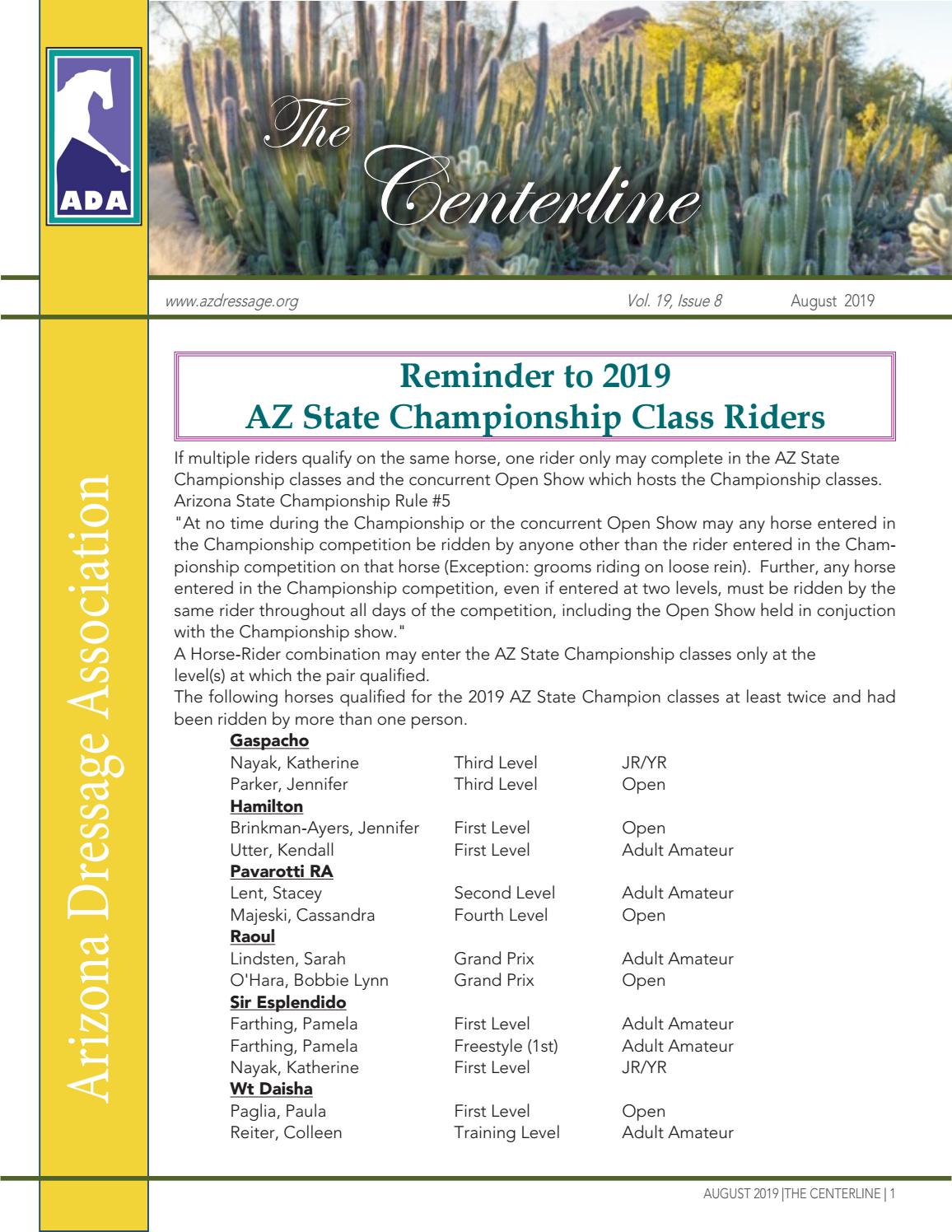 Arizona Dressage Association