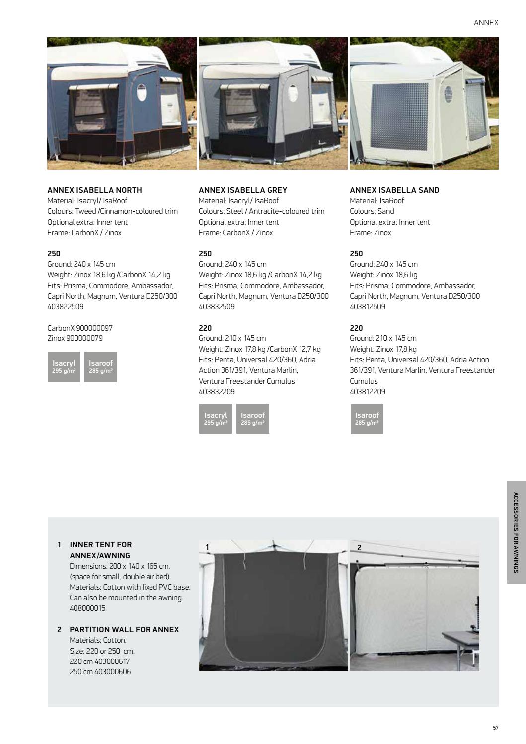 Isabella AWNING 2020 Brochure UK by Isabella A/S Issuu