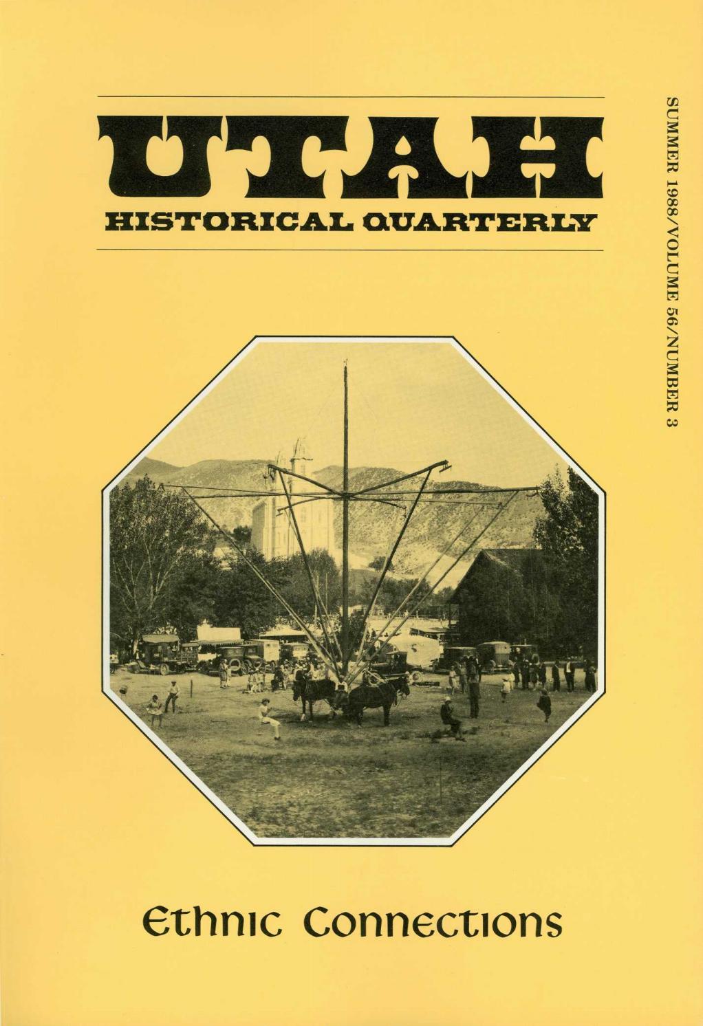 Utah Historical Quarterly, Volume 56