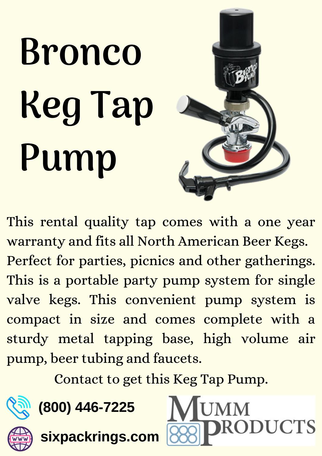 Bronco Keg Tap Pump by MummProducts Issuu