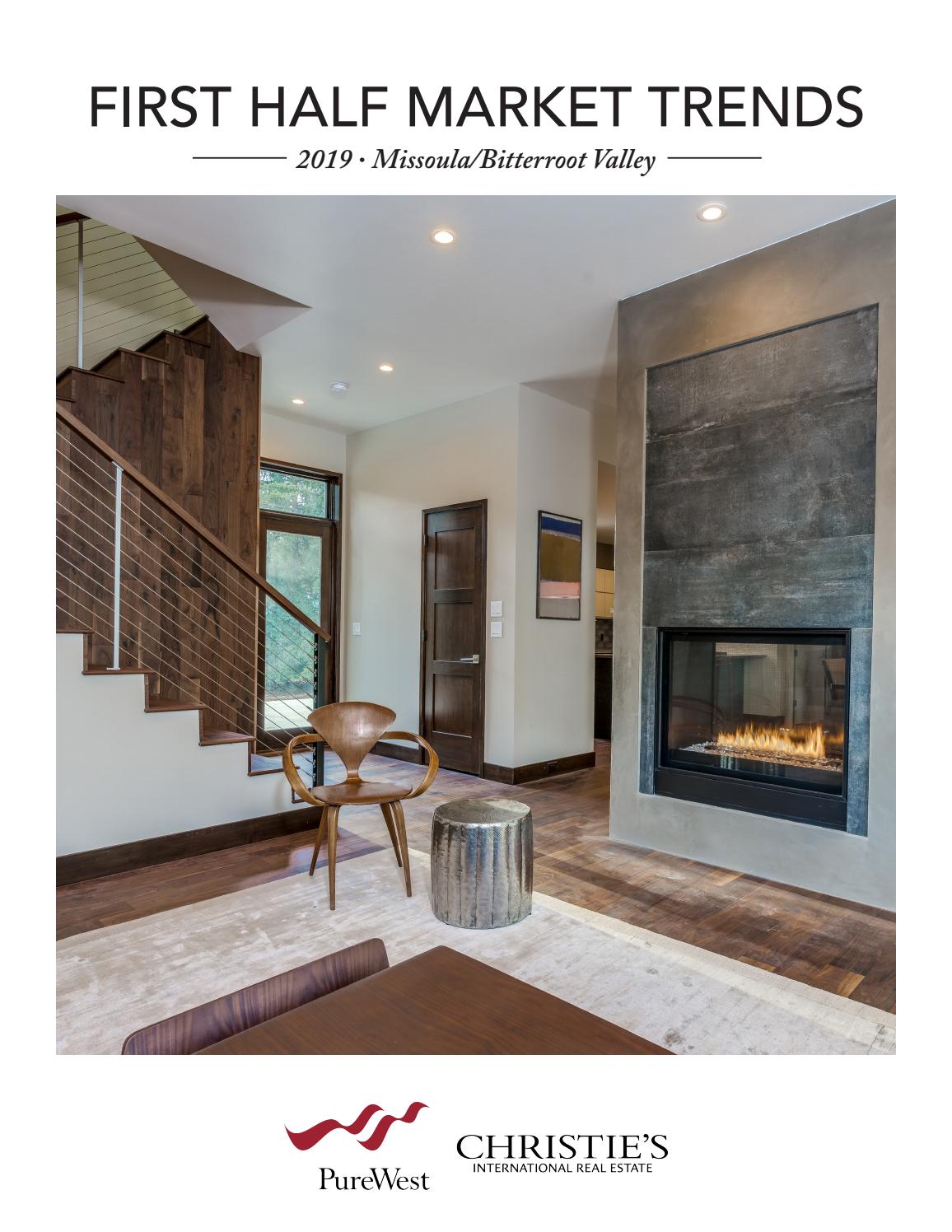 Missoula/Bitterroot Market Trends 1st Half 2019 by PureWest Real Estate