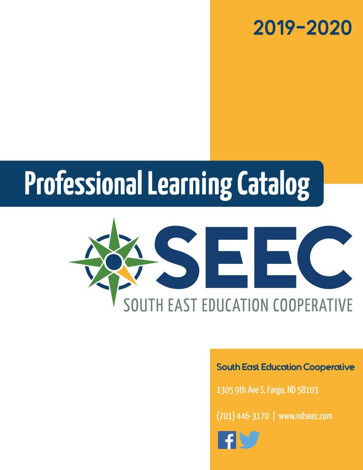 20192020 Professional Learning Catalog by South East Education