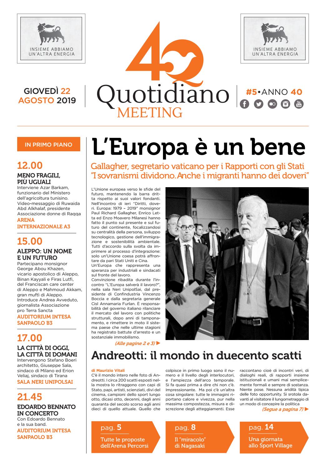 Linee guida di incontri apostolici
