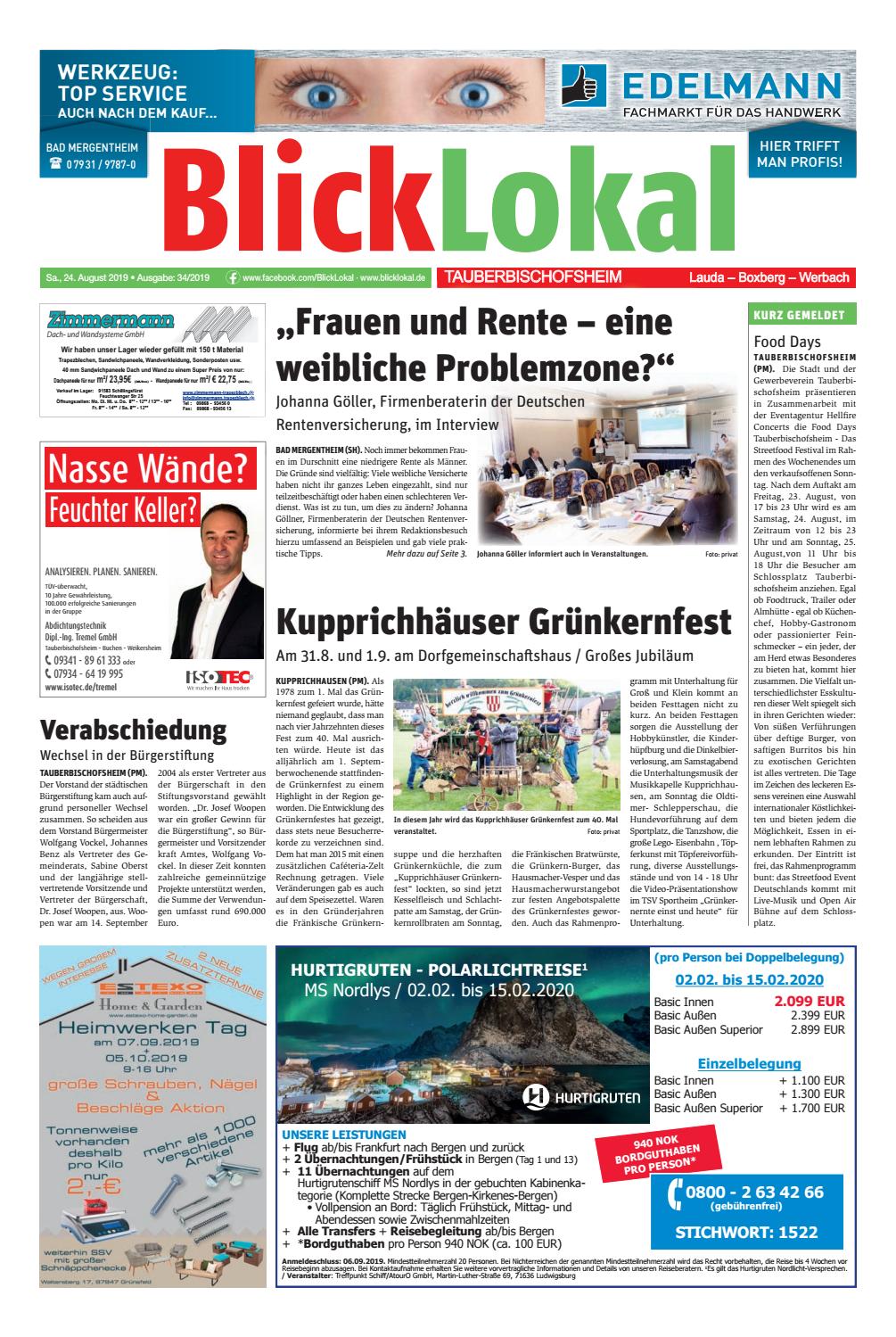Blicklokal Tauberbischofsheim Kw 34 2019 By Blicklokal