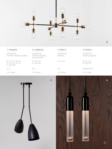 Studio Kvänum Oslo AS 灯饰目录 · 灯具 - og Møbelkatalog 2019 | Studio Kvänum 第 21 页