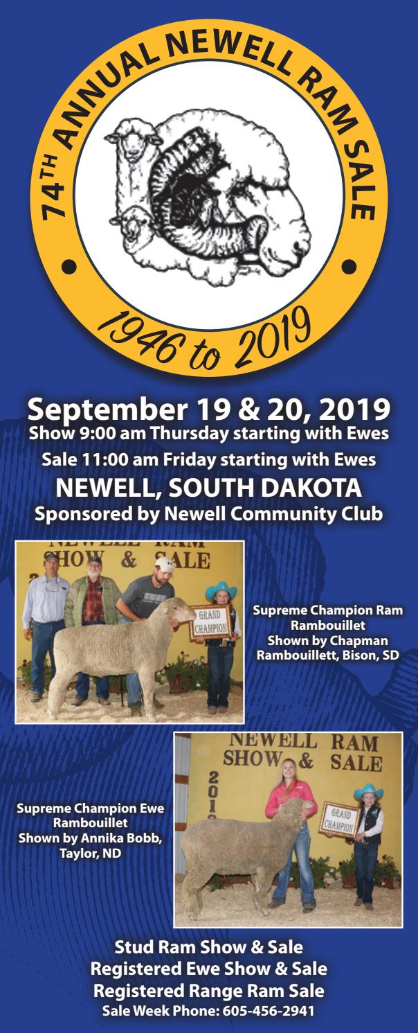 2019 Newell Ram Sale by TriState Livestock News Farmer & Rancher Exchange Issuu